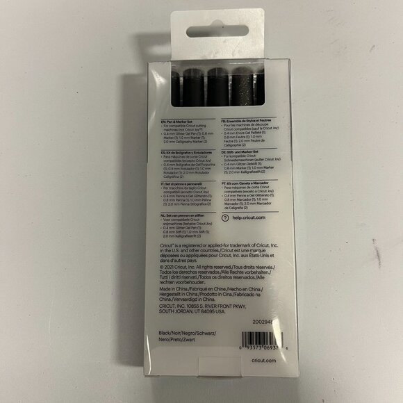 Cricut 5pc Black Calligraphy Variety Pen Set - Picture 4 of 13
